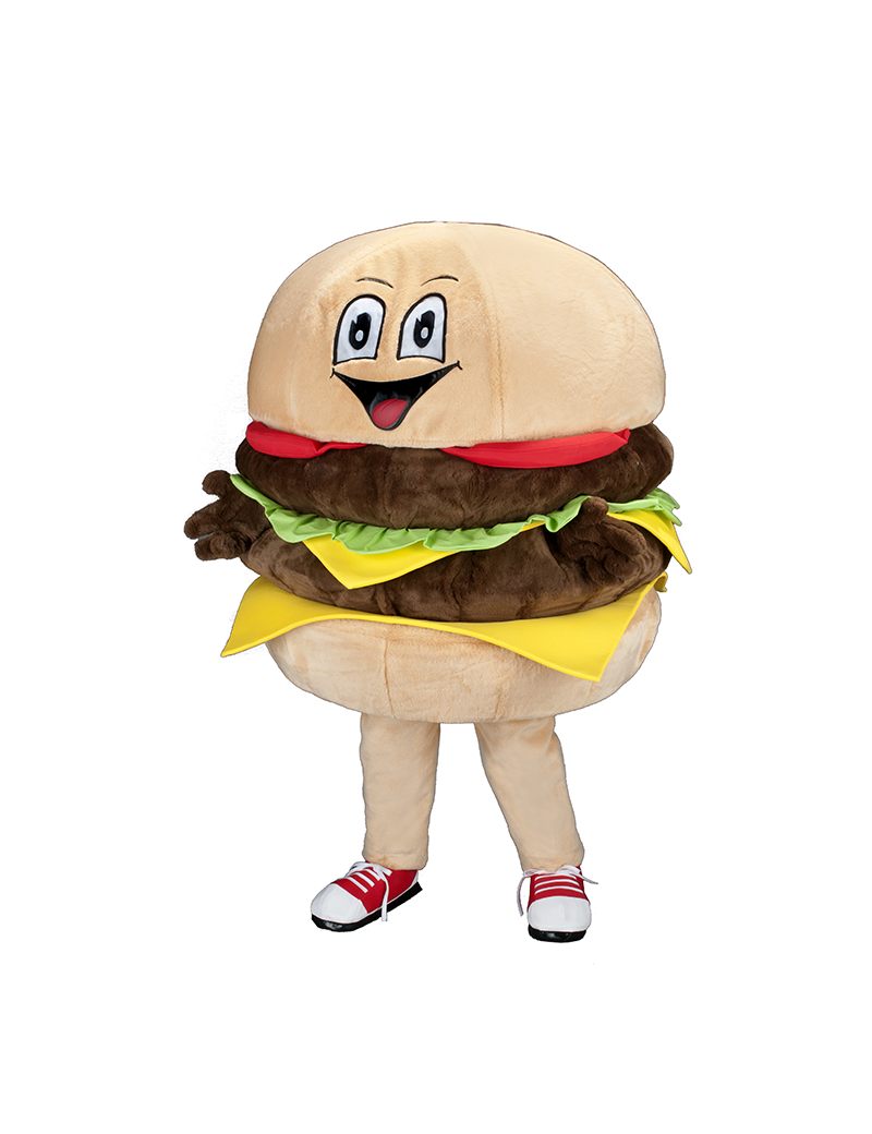 verhuur - carnaval - Mascottes - Mega hamburger